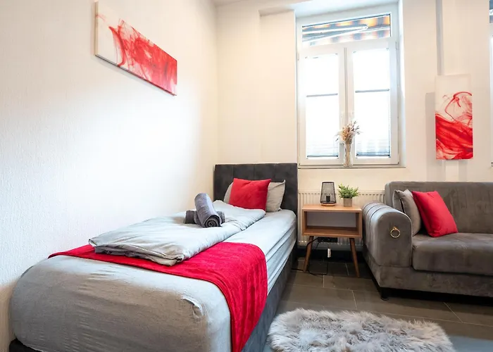 Lejlighed Serviceroom24 - 1 In Hoch Wlan - Smart-tv - 24-7 Check-in Und Kueche Recklinghausen